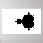Original Mandelbrot Set 01 - Fraktal Poster (Vorne)