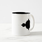 Original Mandelbrot Set 01 - Fraktal Tasse (VorderseiteRechts)