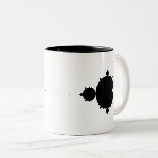 Original Mandelbrot Set 01 - Fraktal Tasse (VorderseiteRechts)