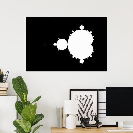 Original Mandelbrot Set 02 - Fraktal Poster (Heimbüro)