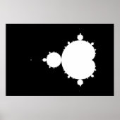 Original Mandelbrot Set 02 - Fraktal Poster (Vorne)