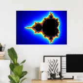Original Mandelbrot Set 03 - Fraktal Poster (Heimbüro)