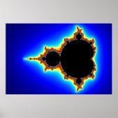 Original Mandelbrot Set 03 - Fraktal Poster (Vorne)