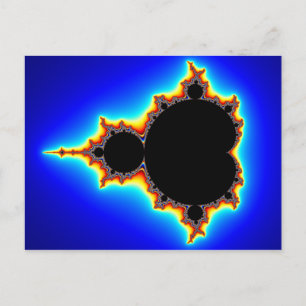 Original Mandelbrot Set 03 - Fraktal Postkarte