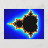 Original Mandelbrot Set 03 - Fraktal Postkarte (Vorderseite)