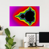 Original Mandelbrot Set 04 - Fraktal Poster (Heimbüro)
