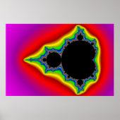 Original Mandelbrot Set 04 - Fraktal Poster (Vorne)