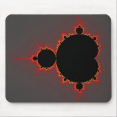 Original Mandelbrot Set - Fraktal Mousepad (Vorne)