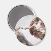 Original Michelangelo-Malerei in Rom, Sistin Magnet (Vorderseite/Rückseite)