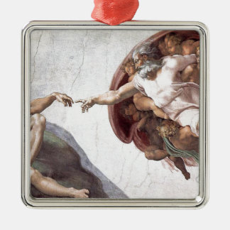 Original Michelangelo-Malerei in Rom, Sistin Silbernes Ornament