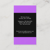 [ORIGINAL] Monogramm-Visitenkarten Visitenkarte (Rückseite)