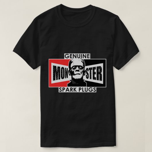 Original Monster Spark Plugins , Maske T-Shirt (Design vorne)