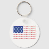 Original-Motorradflagge- Schlüsselanhänger (Vorderseite)