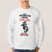 Original Motorradgarage Custom Shop T-Shirt (Vorderseite)
