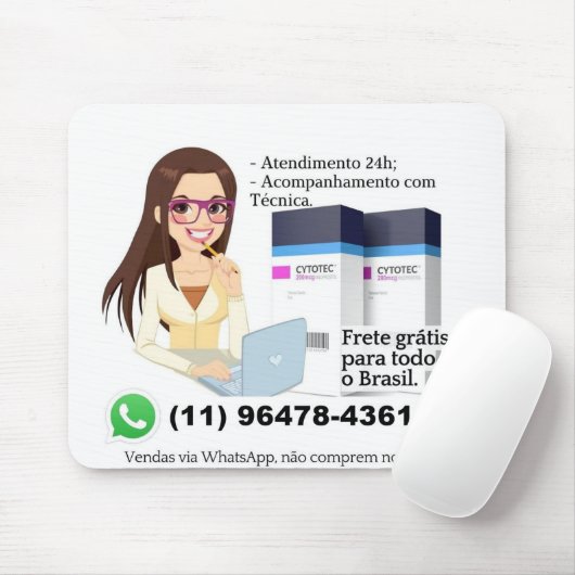 Original Mousepad 2023 von Comprar cy-to-tec (Mit Mouse)