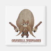 Original Mustache Magnet (Vorne)