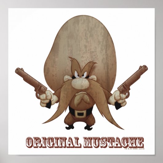 Original Mustache Poster (Vorne)