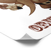 Original Mustache Poster (Ecke)