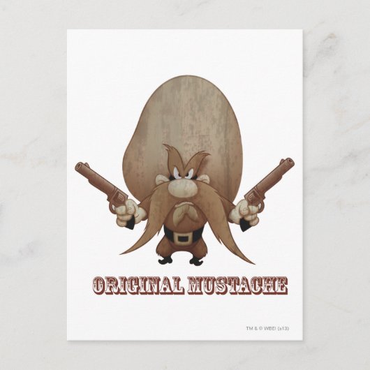 Original Mustache Postkarte (Vorderseite)