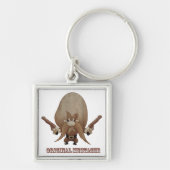 Original Mustache Schlüsselanhänger (Vorne)