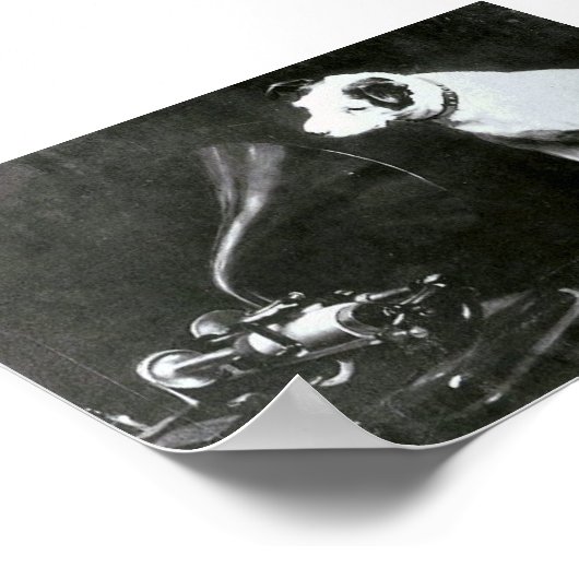 Original Nipper Poster (Ecke)