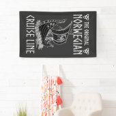 Original Norwegische Kreuzfahrtlinie - Nostalgisch Banner (Insitu)