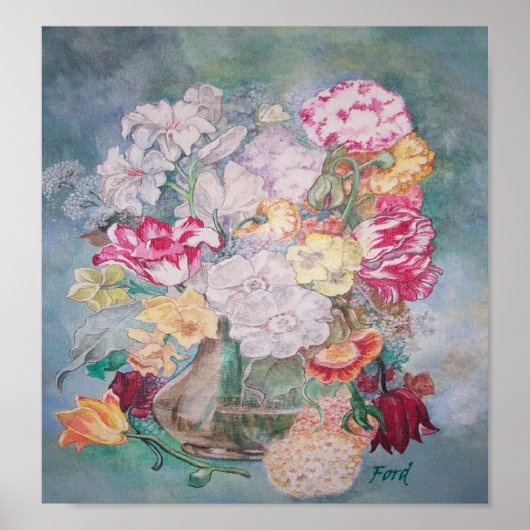 Original Ölgemälde Poster (Vorne)