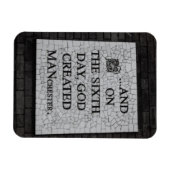 Original "On the Sixth Day" Manchester Mural Magnet (Horizontal)