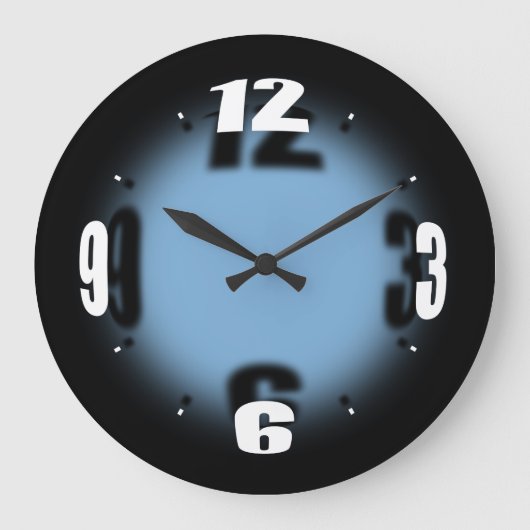 "Original Orb" - Wählen Sie die Farbuhr 2 Große Wanduhr (Vorderseite)