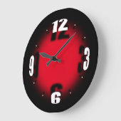 "Original Orb" - Wählen Sie die Farbuhr Große Wanduhr (Winkel)