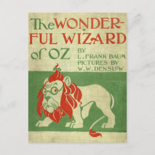 Original Oz-Zauberer-Cover Postkarte