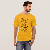 Original painting 6 Horse Chinese New Year 2026 T T-Shirt (Vorne ganz)