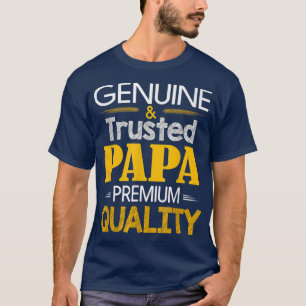 Original Papa Qualität Bester Tag des Vaters für M T-Shirt