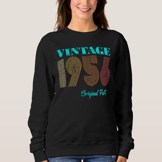 Original Parts of Men and Women Vintage 1956 Sweatshirt (Vorderseite)
