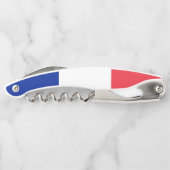 Original Patriotic National Flag FRANKREICH Kellnermesser (Rückseite)