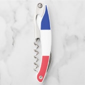 Original Patriotic National Flag FRANKREICH Kellnermesser (Vorderseite)