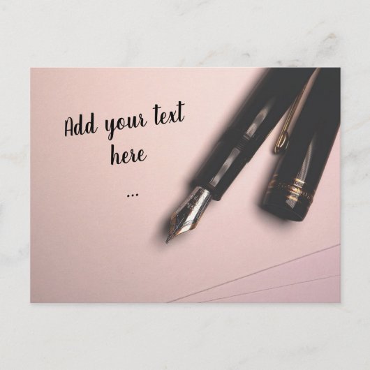 Original Personalisierte Postkarte (Vorderseite)