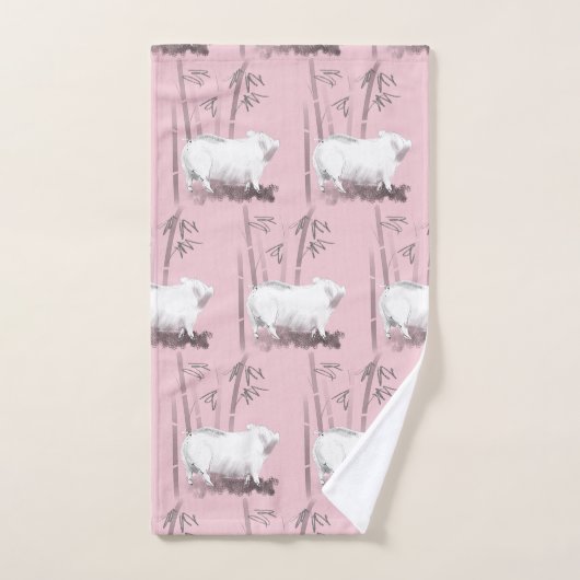 Original Pig Bambus 2 Badehandtücher auswählen Badhandtuch Set (Handtuch)