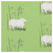 Original Pig und Bambus wählen Farbe 2 Stoff (Nahaufnahme)