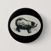 Original Pig Zeichnend 2019 Button (Vorderseite)