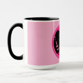 Original Pink Beste Mutter der Welt Tasse (Links)
