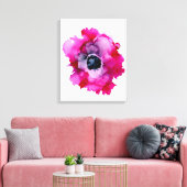 Original Pink Peony - benutzerdefinierbar=== Leinwanddruck (Insitu (Wohnzimmer))