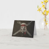 Original-Pirat-Blankkarte mit Handfarbe Karte (Gelbe Blume)