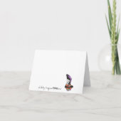 Original-Pirat-Blankkarte mit Handfarbe Karte (Rückseite)