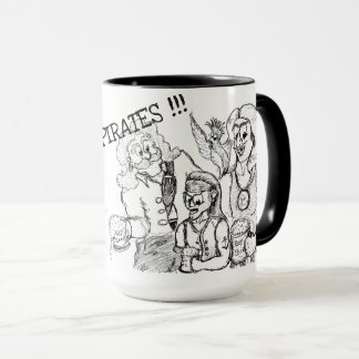 Original PIRATES mug STORIES OF A SWEDISH ELF  Tasse