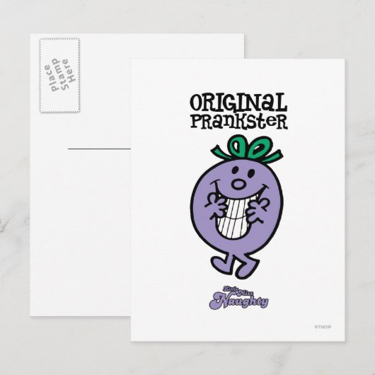 Original Prankster Postkarte (Vorne/Hinten)