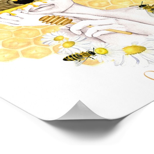 Original Queen Bee Print Poster (Ecke)