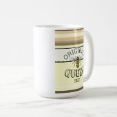 Original Queen Bee Stripes Kaffeetasse (VorderseiteRechts)