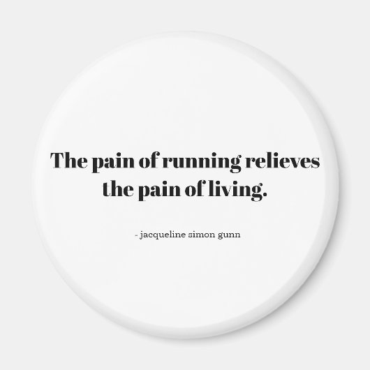 Original quote for runners. magnet (Vorne)