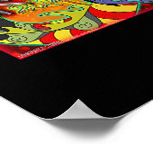 Original RAGNAROK-Gedenkposter 2014 Black Poster (Ecke)